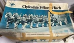 Clydesdale 8 Horse Hitch Box Bended Team Model Kit Unbuilt 1/20 Scale Vintage. Fixed Price $29.95.