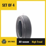 Set Of (4) Used 205/60R16 Yokohama Yk-gtx 92V 10.5-11/32. Fixed Price $216.22.