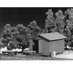 New Tichy Train 7011 Shed W/handcar&trailer Kit Ho Scale Free Us Ship. Fixed Price $14.99.
