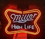 Us Stock Miller Lite Beer High Life 20"X16" Neon Sign Lamp Light Glass. Fixed Price $126.98.