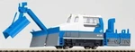 Micro Ace A2762 MCR600 Snow Plow Motor Car Blue Gauge. Fixed Price $92.57.