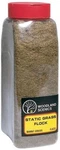 Woodland Scenics 633 Static Grass Flock Burnt 32 Oz Shaker - Nib. Fixed Price $11.95.