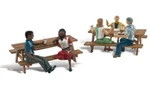 Woodland Scenics Ho Scale People Outdoor Dining A1939. Fixed Price $21.16.