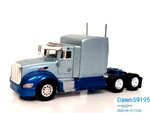 Ho 1/87 Tonkin Tns Peterbilt 386 Sleeper Truck Tractor Semi Light Blue &. Fixed Price $25.99.