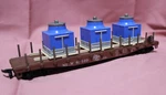 Athearn Ho Scale 50 Milwaukee Flat Car 65640 W/air Conditioner Load. Fixed Price $27.99.
