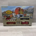 Ho Scale Bachmann 647 Santa Fe Flyer Train Set With Steel E-z Track New/ Box. Fixed Price $139.99.