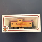 Bachmann Union Pacific Ho Caboose Yellow/red/black Analog Dc Mpn Up 25743. Fixed Price $40.00.