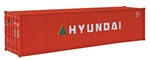 Walthers 40' Hi Cube Corrugated Side Container - Hyundai Ho Scale. Fixed Price $12.49.