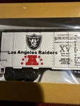 Mantua Nfl Super Bowl Express Ho Scale Train Box Car Los Angeles Raiders (B80). Fixed Price $15.00.