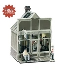 Woodland Scenics "scenic Details" "floyd's Barber Shop" Building Kit M111. Fixed Price $22.99.