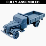 Ford V3000, Fully Assembled Wwii German Military Cargo Truck Miniature. Fixed Price $8.63.
