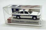 Ho Scale Busch 49086 Ford Crown Victoria Connecticut State Police Car Nib 1:87. Fixed Price $12.95.