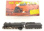 Vintage Mantua Ho Kit Built 4-6-2 Diecast Locomotive Engine & Tender Running. Fixed Price $64.99.