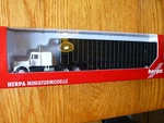 Herpa Ho #6347 Kw W-900 White W/48' Black Cattle Trailer Axle. Fixed Price $19.75.