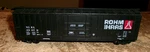 Ho Gauge Unbranded Nirx 42879 Rohm + Haas Box Car Very Good Used. Fixed Price $11.99.