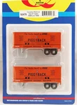 Athearn 25' Trailers (2-PACK) 92478 Canadian National Nib Ho Scale. Fixed Price $24.95.
