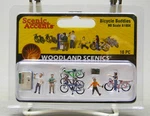 Woodland Scenics A1904 Bicycle Buddies Figures 10 Pk Ho Scale Soda WDS1904 New. Fixed Price $19.84.