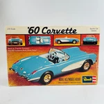Revell '60 Corvette Model Kit 1/25 Scale Plastic Sports Car Classic H-1203. Fixed Price $14.95.