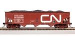 Broadway Limited 7373 Canadian National Aar 70-TON Triple Hopper Pack Of 4. Fixed Price $103.69.