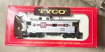 Tyco Ho Scale Burlington 8-WHEEL Caboose 327L:350 White Red Black. Fixed Price $13.75.
