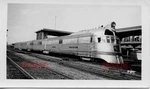 26A680 Rp 1948 Cb&q Burlington Railroad #9902 Twin Cities Zephyr Galesburg. Fixed Price $9.99.