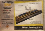 Bachmann Plus Ho Scale Diesel Sanding Rack #35113. Fixed Price $29.95.