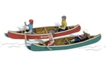 Woodland Scenics Ho Scale People Canoers A1918. Fixed Price $17.49.