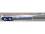 Ho 1:87 Lonestar # 5001 Trailmobile 40' Flat Bed Trailer Kit - Gray. Fixed Price $22.00.