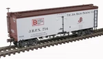 Atlas Ho Scale 36' Wood Reefer Baum's Better Beef #715 20007196. Fixed Price $43.96.
