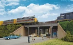 Walthers Cornerstone Ho Scale Building/structure Kit Urban Steel Overpass. Fixed Price $27.99.