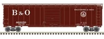 Atlas Ho 20007518 - Master 50' Postwar Single Door Box Car 'baltimore & Ohio'. Fixed Price $32.47.