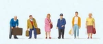 Preiser 10710 Ho Scale Travelers The Platform PKG(6). Fixed Price $21.99.