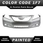 New Painted *1F7 Classic Silver* Front Bumper Cover For 2007-2009 Toyota Camry. Fixed Price $380.99.