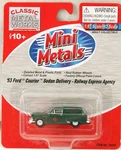 Classic Works - Mini Metals #30293 '53 Ford Rea Courier Sedan Nib. Fixed Price $12.99.