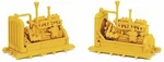 Life Like 1659 Ho Scenemaster Power Generators Flatcar Load (pack Of 2). Fixed Price $19.99.