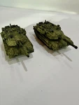 Ho Scale M1A2 Abrams Army Tanks Hand Painted. Fixed Price $23.95.