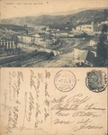Cosenza Gorgeous Animated Image Of The City With Incoming Courier -N.47680. Fixed Price $40.31.