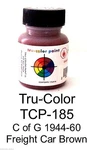 Tru-color TCP-185 Cg Central Of Georgia Freight Car Brown Oz Paint Bottle. Fixed Price $8.49.
