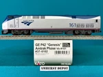 37-6102 Kato Amtrak P42 Genesis Locomotive #161 Dcc Ready Ho Scale New. Fixed Price $169.95.