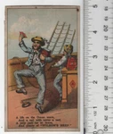 Wilson's Beef Life The Ocean Wave Victorian Trade Card 5"X3" VTC-XB68. Fixed Price $17.77.