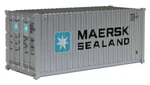 Walthers 20' Corrugated Container Maersk-sealand Ho Scale. Fixed Price $11.99.