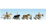Woodland Scenics A1889 Horseback Riders Detail Package 1/87 Scale. Fixed Price $22.00.