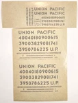 Champ Ho Scale Decal #EH-281 Union Pacific Steam Locomotive. Fixed Price $8.99.