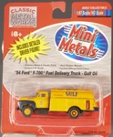 Classic Works 30233 Ho Mini Metals 1954 Ford F-700 Gulf Oil Delivery Truck. Fixed Price $17.98.