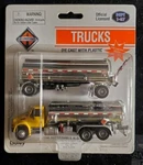 New Boley 1:87 International Double Tank W/trailer Silver. Our U589. Fixed Price $60.00.