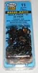 Kadee Ho Scale # 11 Bulk Pack 5 X 20 Pair Magne-matic Couplers New. Fixed Price $43.95.