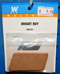 Walthers #949-521 Bright Boy Track Cleaner Ho New. Fixed Price $7.99.