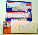 Scale Con Cor E&c Shops Lot Chessie System Boxcar, Sp 65' Mill Gondolas. Fixed Price $30.00.