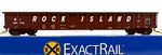 Ho Exactrail EE-1901-2 Thrall 2244 Gondola Rock Island Ri # 180016. Fixed Price $59.99.