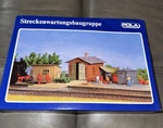 Pola Unassembled Ho Scale Kit Storage Shed Complete Open Box. Fixed Price $17.00.